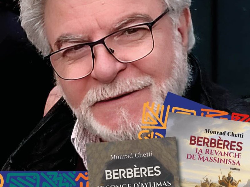 Mourad Chetti présente sa saga « Les Berbères » en 4 haltes